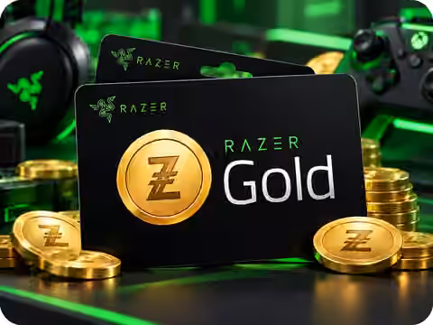 بطاقات ريزر جولد الرقمية